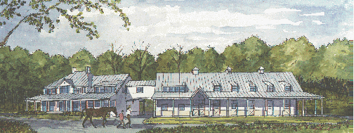 color rendering of pine meadow farm